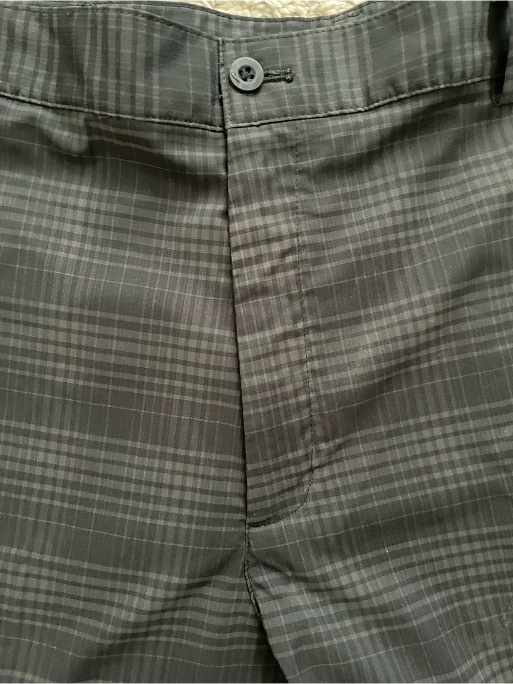 Nike Black and Gray Plaid Golf Pants 36x32 - Picture 5 of 6